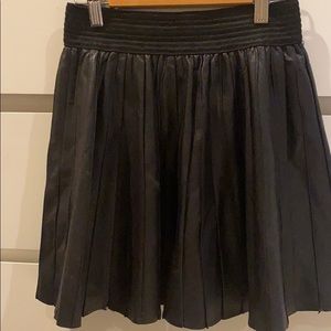 Parker pleated mini skirt